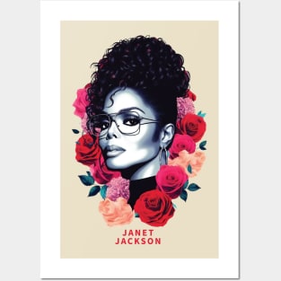 Janet // Aesthetic Fan Design Posters and Art